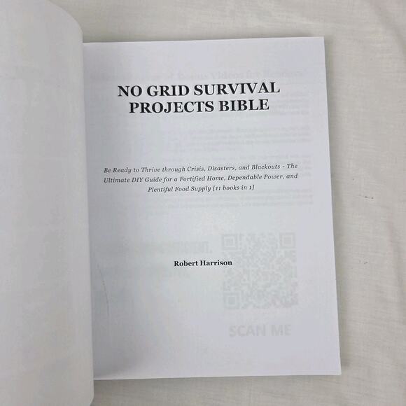 No Grid Survival Projects Bible 2025 Edition Prepper Homesteading Disaster Plan - Picture 4 of 11